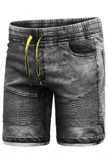 Spodenki męskie HY653 - szary jeans