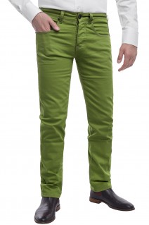 Spodnie męskie chinosy LZ116 -zielony