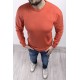 Sweter męski 2300 - malinowy