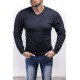 bluza /sweter męski 2200 - kobaltowy