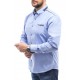 Koszula męska RL39 - Błękitna
