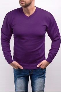 Sweter męski 2200 - fiolet