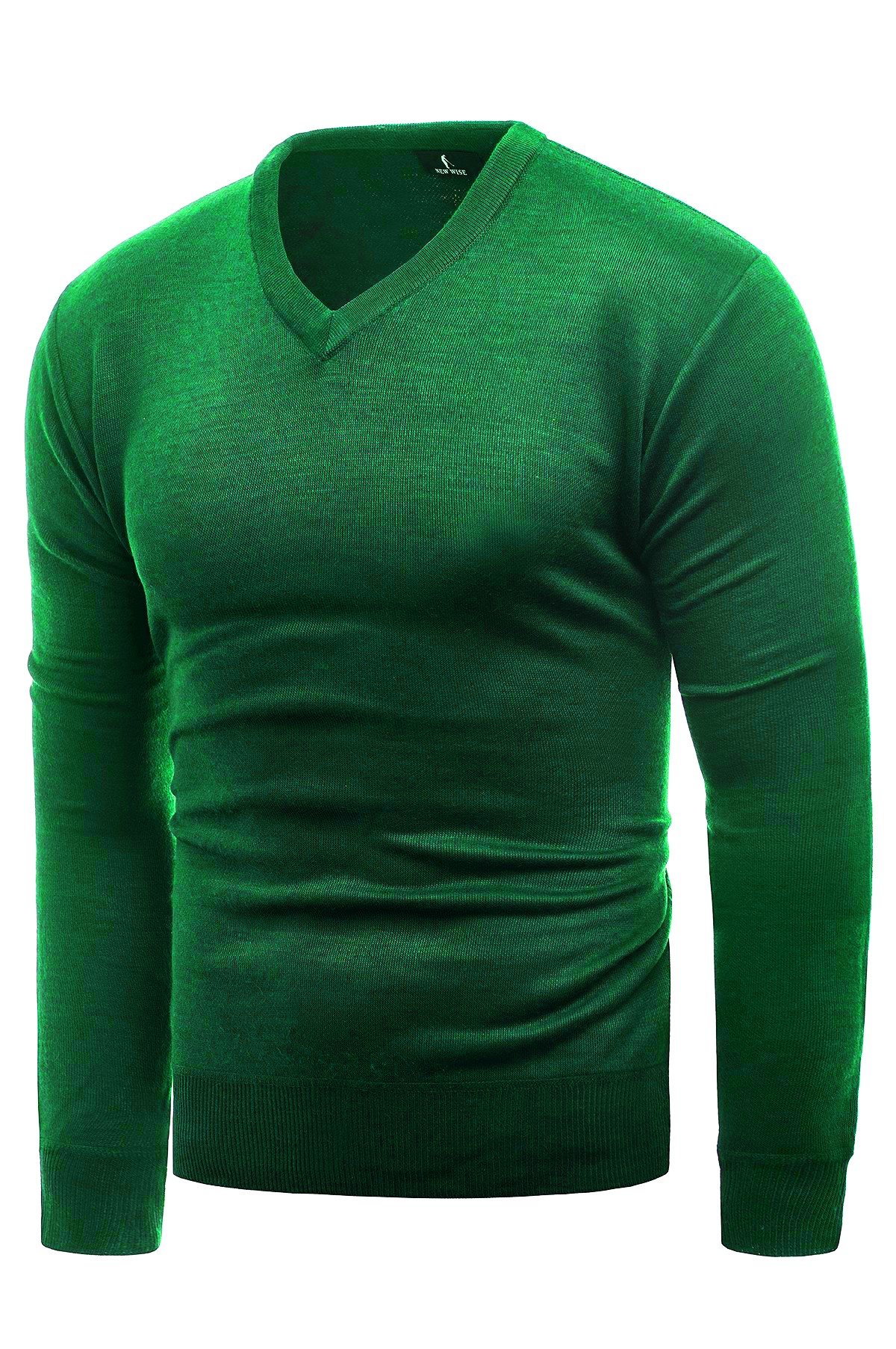 Sweter męski 2200a - zielony