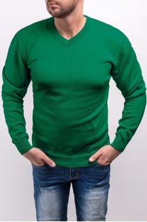 Sweter męski 2200 - zielony