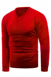 bluza /sweter męski 2200a - czerwony