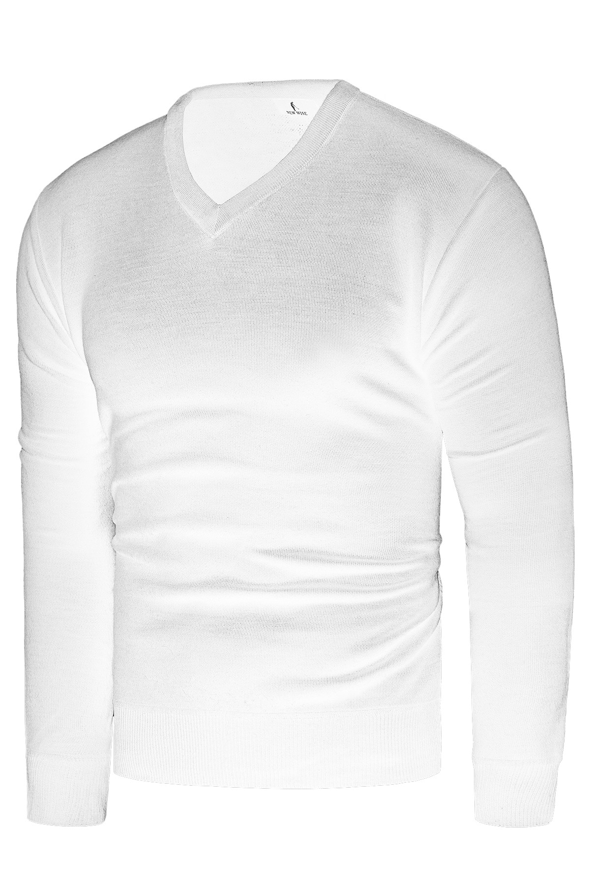 Sweter męski 2200a - biały