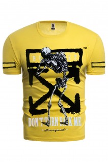 koszulka t-shirt 14-485 żółta