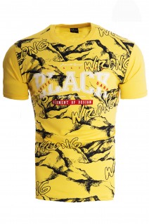 koszulka t-shirt 14-473 żółta