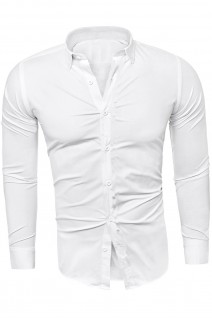 Koszula męska długi rękaw rl54 - biała