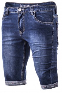 Spodenki męskie Q712 jeansowe
