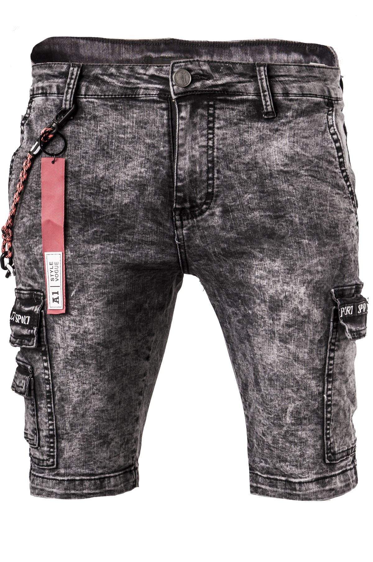 Spodenki męskie H610 jeansowe