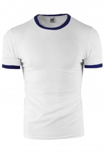 koszulka Rolly 010 - biała/granat