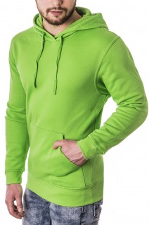 Męska bluza z kapturem sg1 - zielona