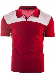 koszulka polo YP320 - czerwona