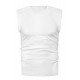 Koszulka bezrękawnik am10 - biała