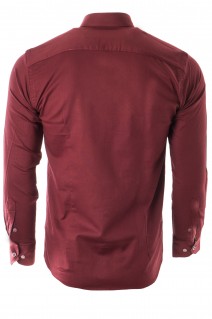 Koszula męska z długim rękawem RL25 - czerwona