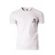 Męska koszulka T-873- biała