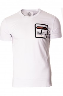 Męska koszulka T-876 - biała