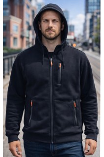 Rozpinana bluza 2476 - antracyt