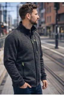 Bluza męska bez kaptura 2349 - antracyt