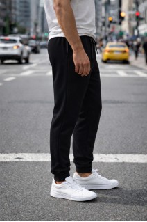 Spodnie dresowe 41640 czarne