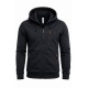 Męska bluza z kapturem 2517 antracyt