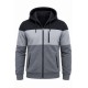 Ciepła Bluza Z Kapturem 2694 - czarna
