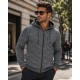 Męska bluza z kapturem 2517 antracyt